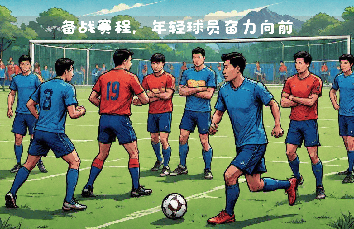 足球盛事即将来临，球员们备战良好